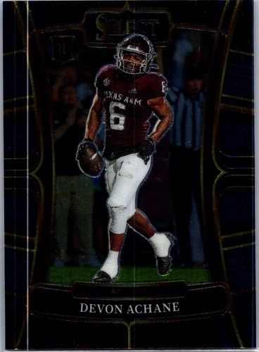 De'Von Achane #20 2023 Panini Select Draft Picks card