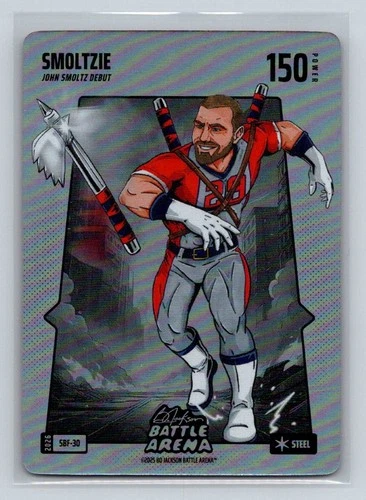 2026 Bo Jackson Battle Arena Smoltzie Silver Battlefoil Steel