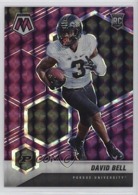 2022 Panini Mosaic Draft Picks Purple Prizm 7/49 David Bell #80 Rookie RC s1i