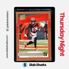 2020 Panini Donruss Football Canvas Studio Series Tee Higgins #310 PSA 9