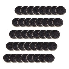 100 Pcs Electric Foot File Sandpaper Discs 25 mm Round Replaceable Remover