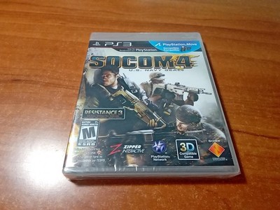 *BRAND NEW* SOCOM 4: U.S. Navy SEALs (Sony PlayStation 3 PS3, 2011) *SEALED*
