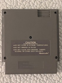 VTG NINTENDO NES KUNG FU GAME CARTRIDGE 5 SCREW 1984 Tested