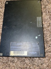 Sony PlayStation 2 Slim PS2 Black Console W Power supply Tested Working