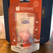 tonies Learn with Peppa Pig Audio Play Kids Toy Figurine UNOPENED Ages 3 