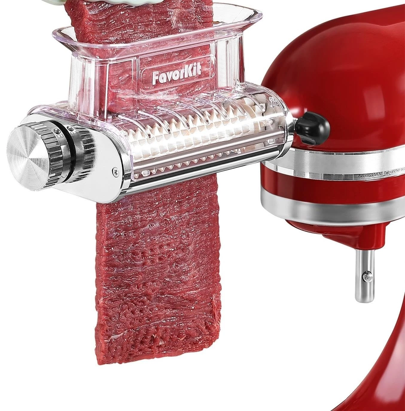 Adjustable 3 Thickness Meat Tenderizer Attachment for Kitchenaid Stand Mixers...