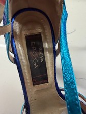 Nueva Epoca Tango Shoes Blue "Angeles" Size 5