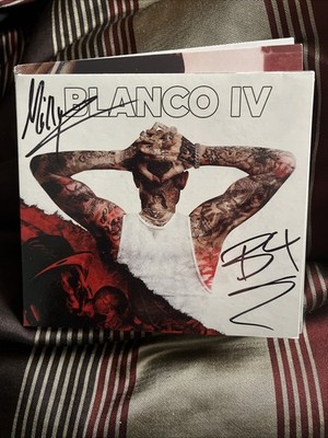 Millyz cd Blanco 4 IV Album Music Signed Autograph R.L.S MA Rapper ...