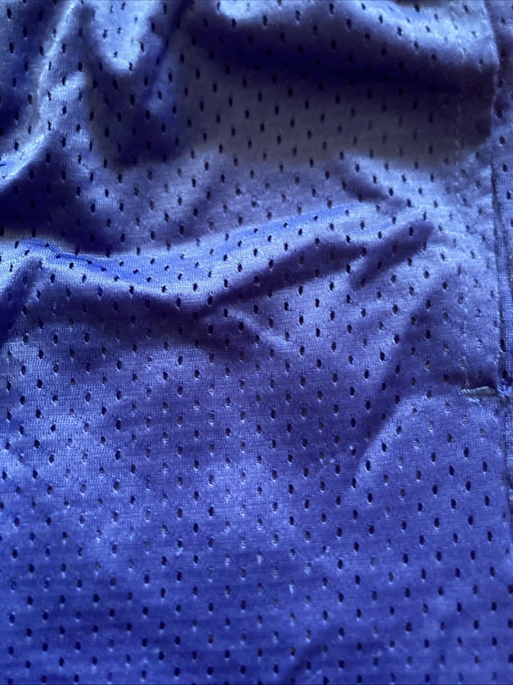 Pantalones Cortos Jersey Baloncesto Champion Atlético Azul Bolsillos Elásticos Niños Talla S 5/6 Foto 3 de 4