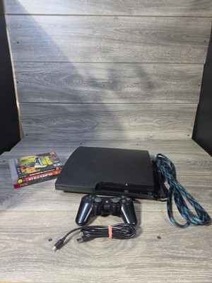Sony PlayStation 3 Slim PS3 Console CECH-3001A W/ 3 Games & Controller Tested