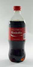 Share a Coke with Rodolfo 20 fl oz Collectible Bottle Rare Unopened Coca-Cola