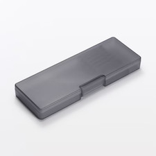 MUJI Polypropylene pencil case with removable dividers