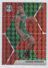 2019-20 Panini Mosaic Rookies Red Prizm Carsen Edwards #220 Rookie RC 5b1