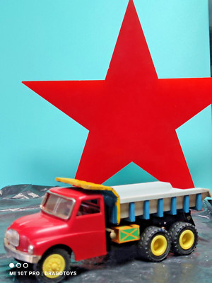 VINTAGE TATRA DUMP TRUCK T 138 FRICTION TOY ITES KDN CZECHOSLOVAKIA SOVIET ERA