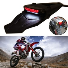 Enduro Dirt Bike Fender LED Brake Rear Tail Light Lamp For SMR 690 CR EXC 250