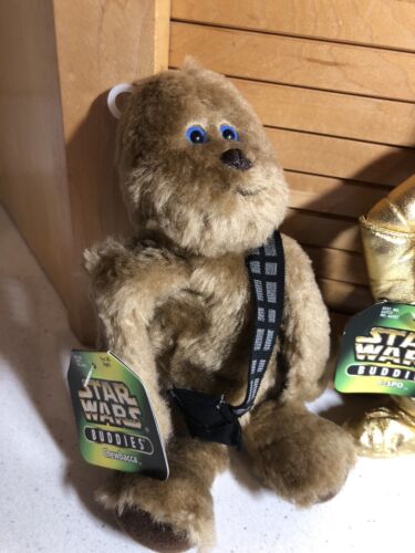1997 Kenner Hasbro Inc. Lucasfilm Ltd. STAR WARS Buddies Six of Original 8 NWT - Picture 9 of 12