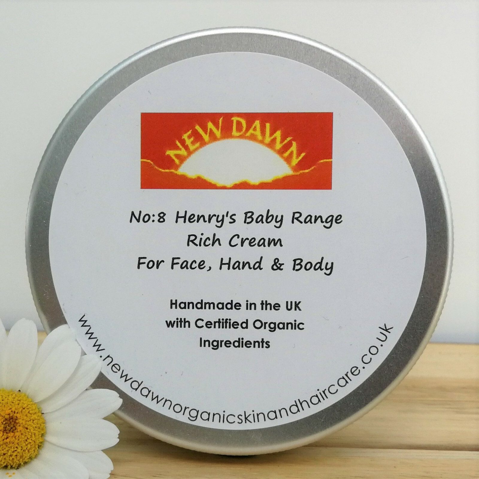 NAPPY RASH, ECZEMA, DRY RED SKIN Organic Rich Cream Remedy for