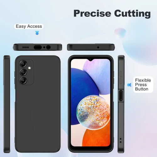 Custodia silicone antiurto telefono 5G per Samsung Galaxy A14 A15 A54 A55 A25 - Foto 32 di 56