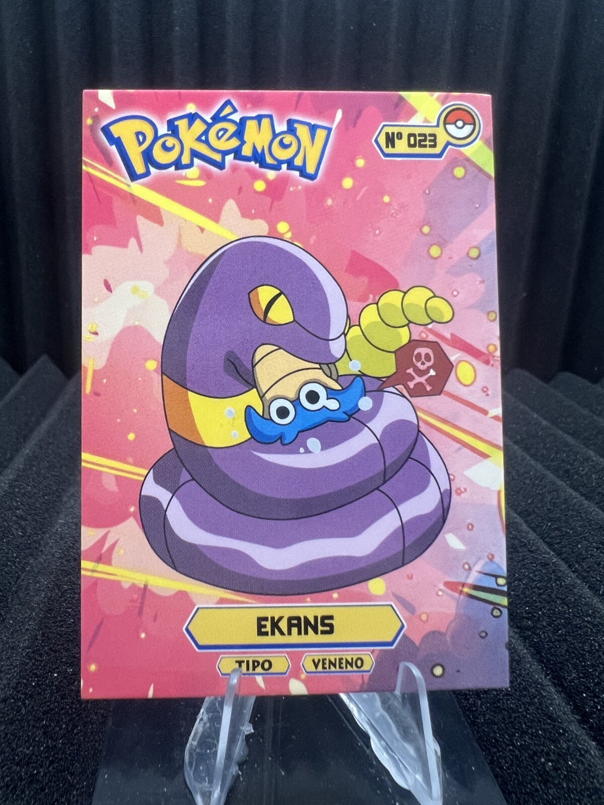 Ekans #23 - Card Tops Pokedex Database 2024 - Pokemon Card NM
