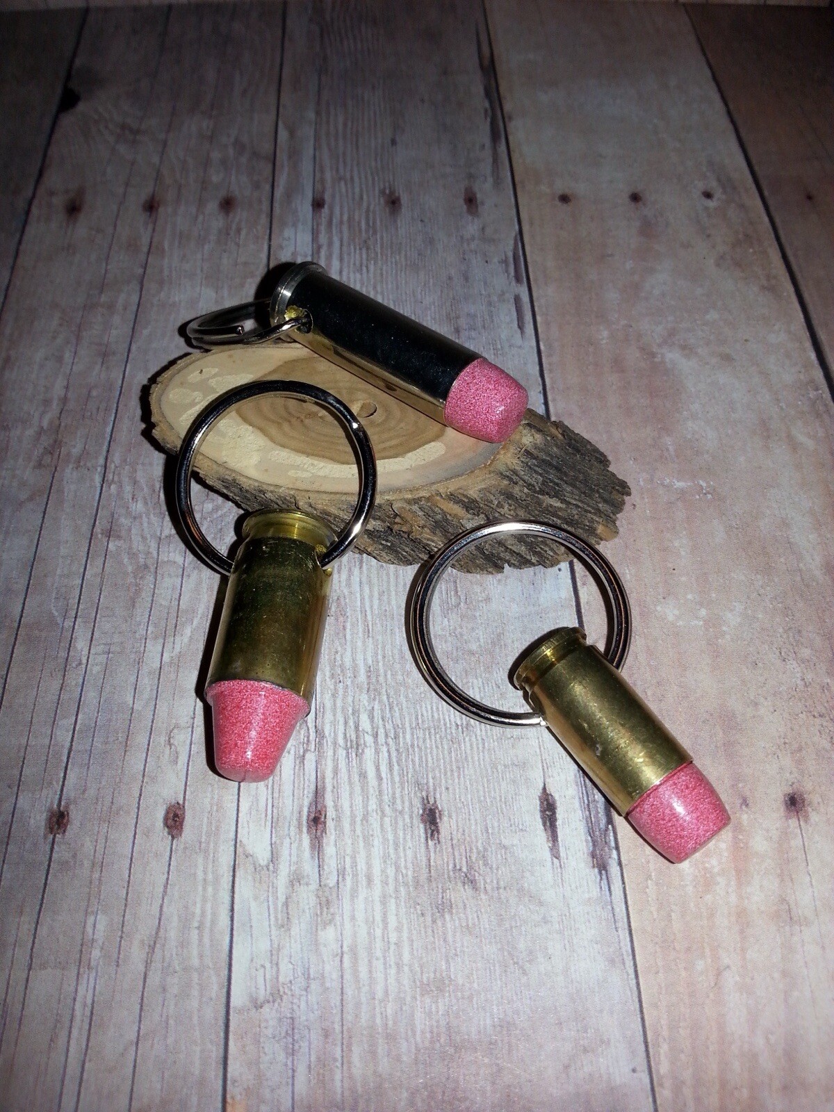 Bullet Keychain - MANY CALIBER OPTIONS - Made from real bullets | eBay