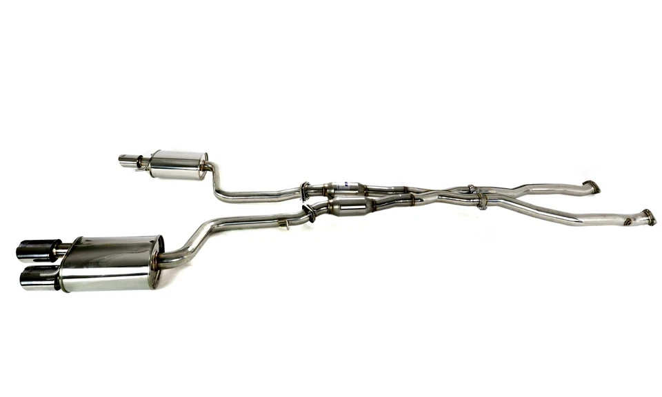 Escape trasero gato punta inoxidable enrollada Invidia Q300H compatible con Lexus RC F 2015-2016 Foto 3 de 4