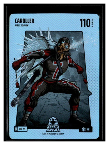 Bo Jackson Battle Arena Caroller Blue Ice Battlefoil Corbin Carroll