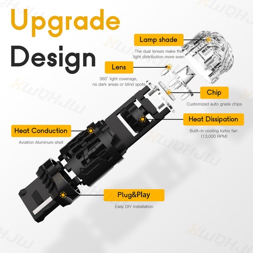 For Subaru Outback 2010 - 2014 7440 LED Indicator Bulb Kit Brake Light Bulb Beam - Picture 7 of 8