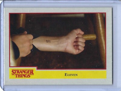 2018 TOPPS STRANGER THINGS ELEVEN CARD # 18