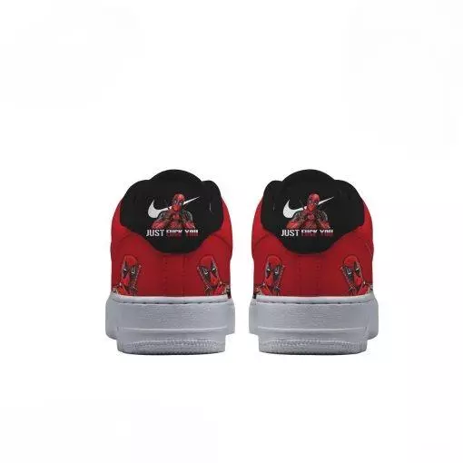 Deadpool Movies Fans Gift Air Forcee Shoes Sneaker