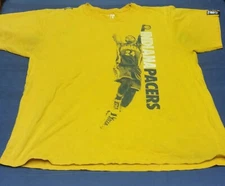 PAUL GEORGE INDIANA PACERS UNK NBA GOLD T-shirt ADULT XL 100% COTTON NICE