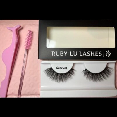 RUBY-LU LASHES - Mink Lashes (CF) - THE SCARLETT LASH