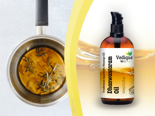 VEDIQUE REMEDIES Dhanwantaram Oil | 100ml (3.38 fl oz) | Over 25 Herbs | Ayur... - Picture 5 of 16