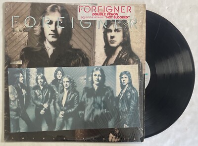 Foreigner - Double Vision LP In Shrink with Hype 1978