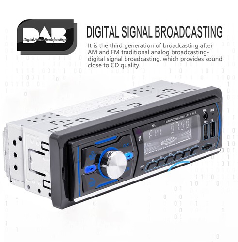 DAB+ Autoradio RDS AM FM Bluetooth Freisprecheinrichtung 2 USB SD AUX IN 1 DIN - Bild 3 von 17