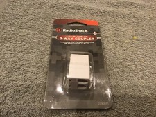 3-Way Female Telephone Coupler 4-Pin RJ-11/RJ-14 RadioShack