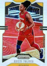 2020 Panini Prizm WNBA Prizms Silver #29 Kristi Toliver Los Angeles Sparks 