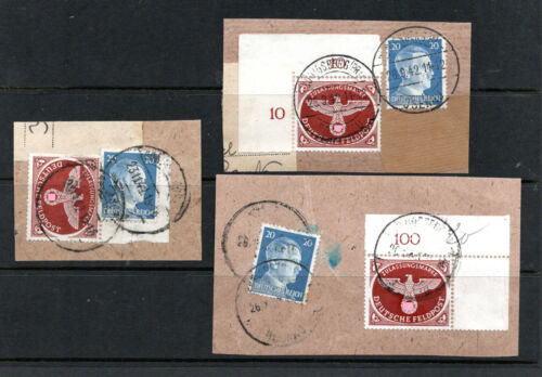 Briefstücke mit Zulassungsmarken 2A und Freigebühr - Bild 1 von 1