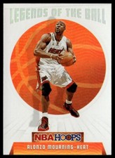 2019-20 Hoops Legends of the Ball Alonzo Mourning Miami Heat #1