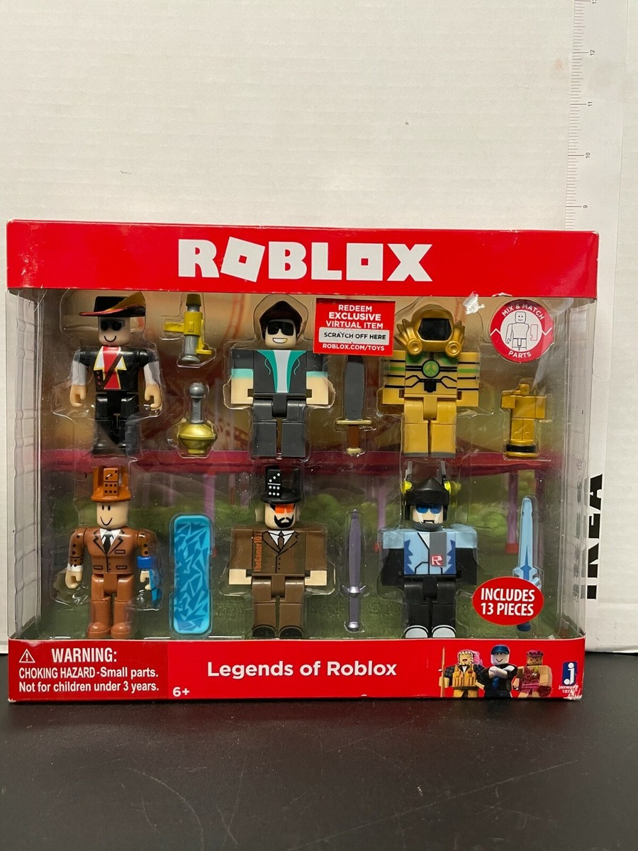  Roblox Action Collection - Series 8 Mystery Figure 6-Pack  [Includes 6 Exclusive Virtual Items] : Everything Else