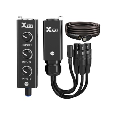 Xvive PX System Personal in-Ear Monitor Amplifier for Stage Monitors Band liv...