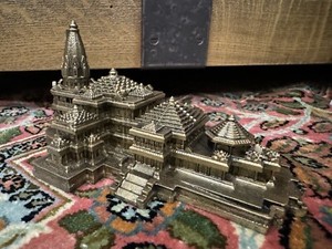Ram Mandir Souvenir Building Architectural Model Replica Sculpture India