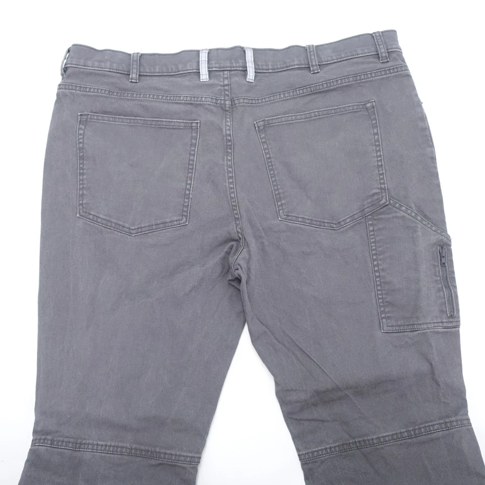 Pantalones de mezclilla St. John's Bay para hombre 40 negros elásticos pierna recta senderismo al aire libre Foto 2 de 4