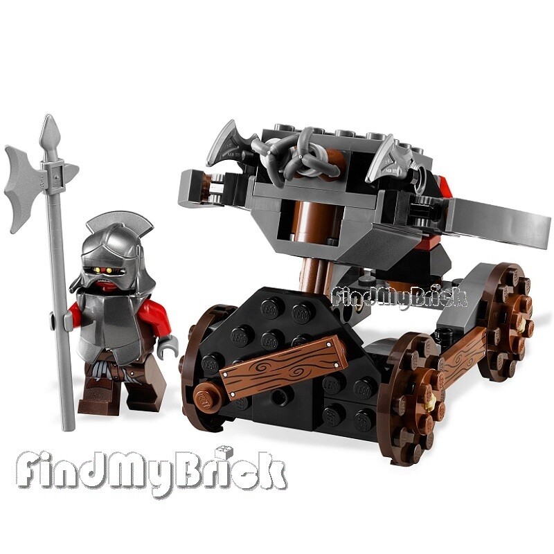 Lego Lord of the Rings 9471 Uruk-Hai Army - Eomer Rohan Soldier ...
