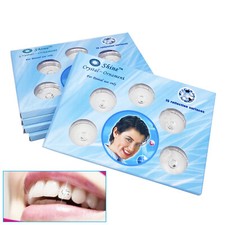 Dental Oral Teeth Diamond Tooth Gems Crystal Ornaments Jewelry 2.0mm Clear