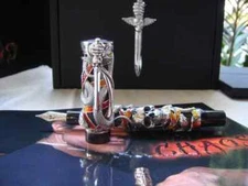 MONTEGRAPPA Chaos .925 Sterling Silver Limited Edition 1000 Fountain Pen F/M
