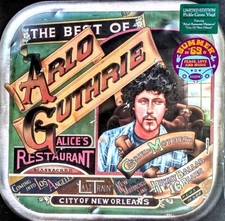 ARLO GUTHRIE BEST OF ARLO GUTHRIE - PICKLE-GREEN VINYL LP " NEW, SEALED " ARLO GUTHRIE BEST OF ARLO GUTHRIE - PICKLE-GREEN VINYL LP " NEW, SEALED "