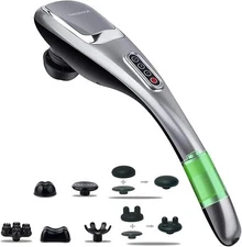 Cordless Back Massager for Shoulders, Waist, Legs, Rechargeable 3200mAh Batte...