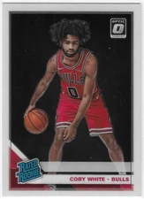 2019-20 DONRUSS OPTIC #180 COBY WHITE RATED ROOKIE RC CHICAGO BULLS MINT