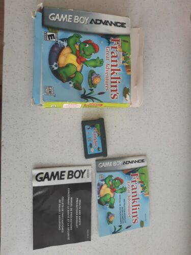 Franklin's Great Adventures (Nintendo Game Boy Advance, 2006) box is wrecked - Foto 1 di 5