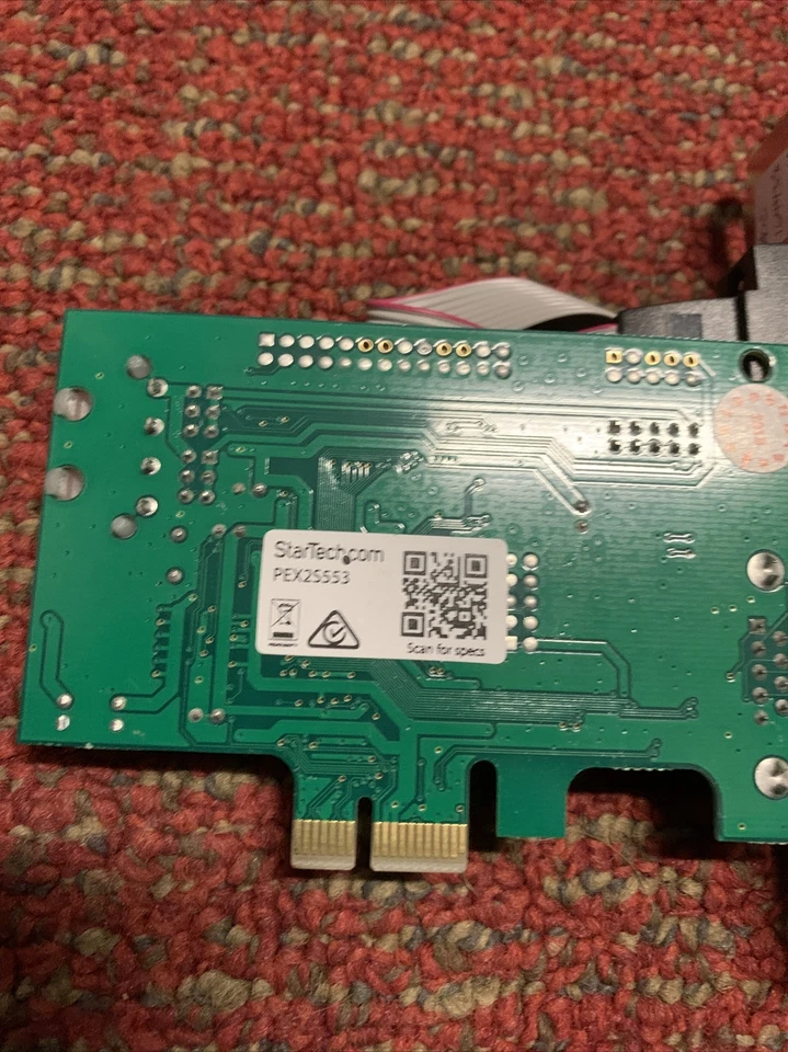 STARTECH.COM PEX2S553 2PORT PCI EXPRESS RS232 SERIAL - Image 4 of 4